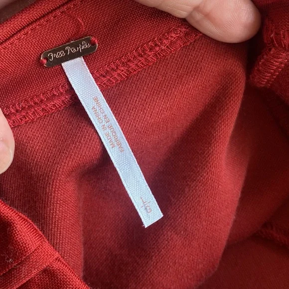 Free People Red Sleeveless Dress - Picture 9 of 12